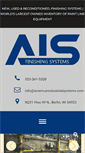 Mobile Screenshot of americanindustrialsystems.com